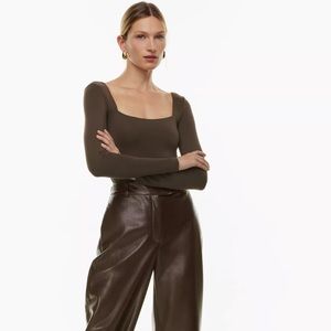 Babaton Square Neck contour bodysuit